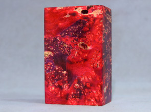 Stabilized Maple Burl Wood Mod Block